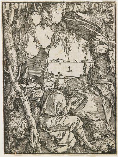 Saint Jerome in a Grotto by Albrecht Dürer